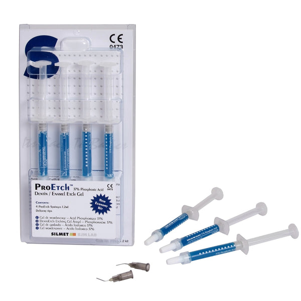 ProEtch (37%) | Acid Etch Gel Syringe | Silmet (4 x 1.2ml)