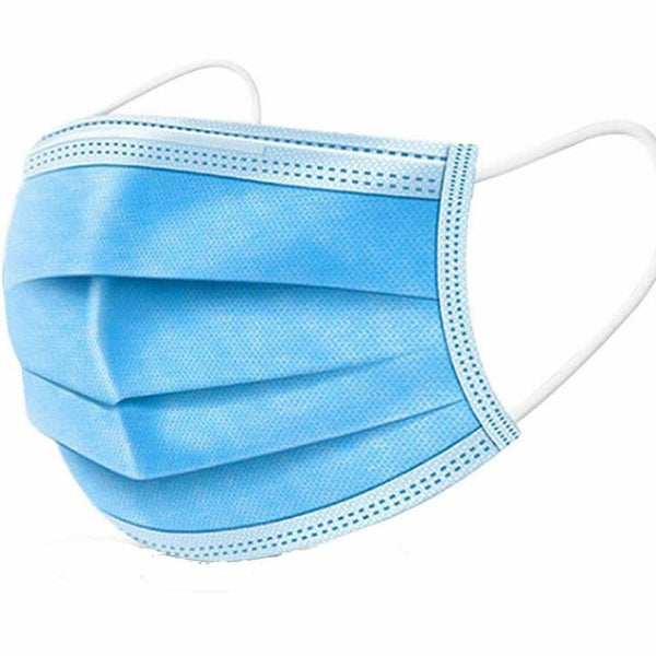 Level 3 Face Masks | 3-Ply with Earloops (Blue) | Alliance (50/box or 500/case)