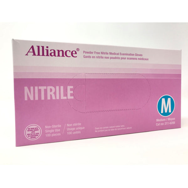 Nitrile Gloves | Ultra Soft - Blue | Alliance Healthcare (100/box)