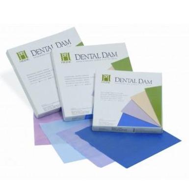 Latex Dental Dam | Heavy Gauge (5"x5" or 6"x6")  | Medicom (52/box or 36/box)