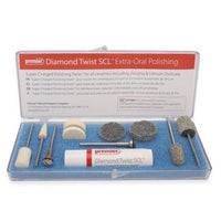 Diamond Twist SCL Polishing Paste and Burs | Complete Kit | Premier