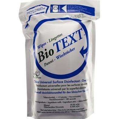 Disinfectant Wipes | Biotext (7"x9") | Micrylium (100/pkg or 800/case)