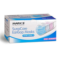 Level 3 Face Masks | SurgiCare 4-Ply | Mark3 (4 x 50/box)