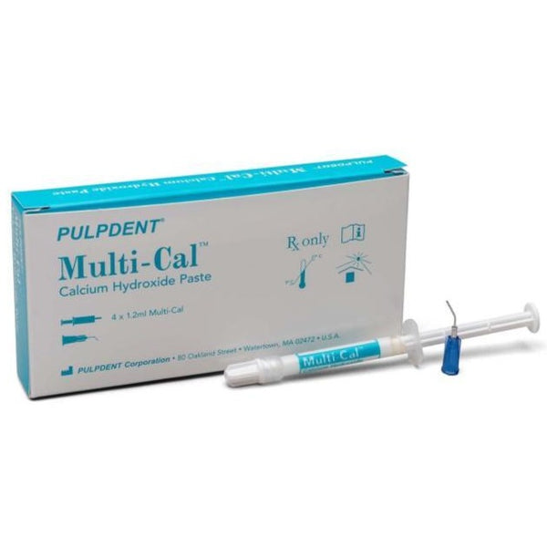 Calcium Hydroxide | Multi-Cal Syringe | PulpDent (4 x 1.2ml)