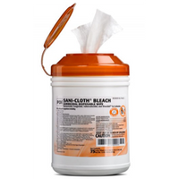 Disinfectant Wipes | Sani-Cloth Bleach Germicidal Wipes (6"x 10.5" or 7.5"x 15") | PDI (65 or 75/container)