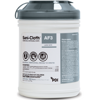 Disinfectant Wipes | Sani-Cloth AF3 Germicidal Disposable Wipes (7.5"x 15") | PDI (65/container)