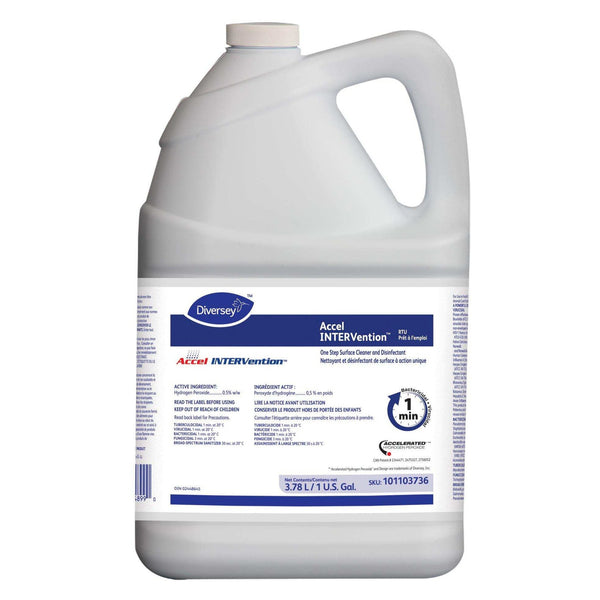 Surface Disinfectant | Accel Intervention Virox | Diversey (3.78L or 946ml)