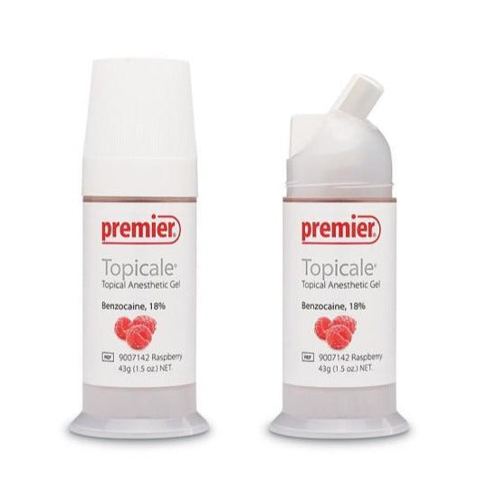 Topical Anesthetic | Topicale Gel Pump Assorted Flavors | Premier (3 x 1.5oz)