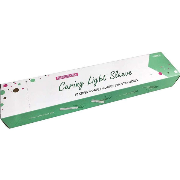 Curing Light Sleeves | Ledex WL-070 (10 x 2 x 1.2 in) | Dentmate (100/sleeves)
